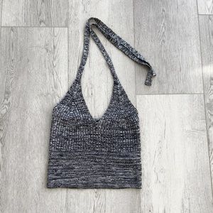 Streetwear Society | Knitwear halter crop top